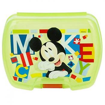 Sandwichera Térmica Mickey Mouse Verde Premium