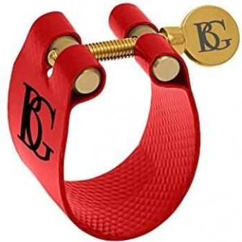 Ligadura Flex Roja - Saxofón Soprano