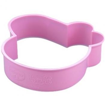Cortador de Galletas Grande Peppa Pig Dr. Oetker, 16x5x4 cm, Apto para Lavavajillas, Color Rosa