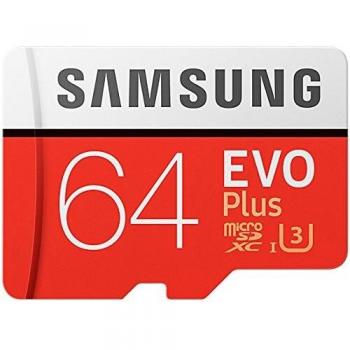 Samsung MicroSDXC - Tarjeta de memoria de 64 GB - Amazon Exclusive Packaging