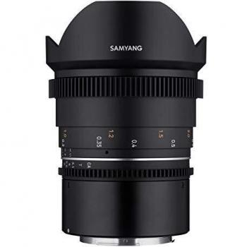 Objetivo Samyang MF 14mm T3.1 VDSLR MK2 Canon RF - Ultra Gran Angular, Focal Fija, Compatible con Canon RF