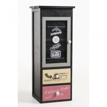 Mueble Auxiliar Kafe - Estilo Moderno y Funcionalidad Compacta