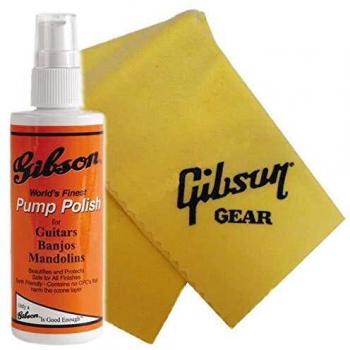 Gibson Pump Polish and Standard Polishing Cloth Set