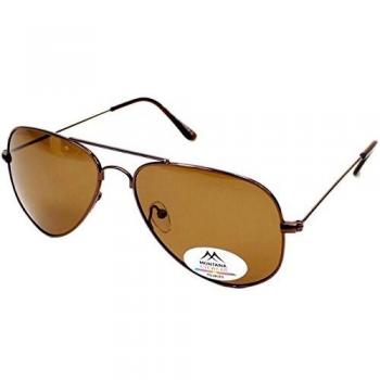 Montana MP94 Polarized Men's Sunglasses Brown 57mm