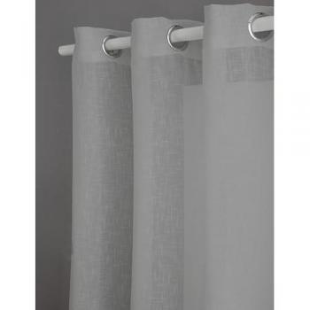 Cortina Visillo con Ojales 150x260 cm - Poliéster Extra Suave - Naturals - Fabricado en España