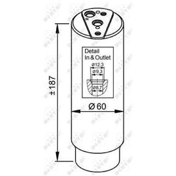 NRF – Air Dryers Honda Accord IV, Cover IV Aero Agreement, IV Agreement Coupe, Mitsubis.