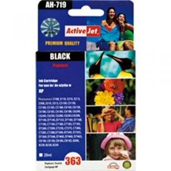 Activejet Tinta Expacjahp0058 Ah-363Brx Recarga para HP No.363Xl, Negro