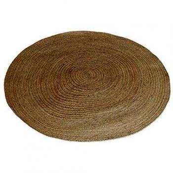 Alfombra Redonda de Yute Natural 120 cm Aubry Gaspard