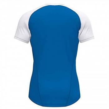 Camiseta manga corta hombre Teamwork Joma color royal blanco