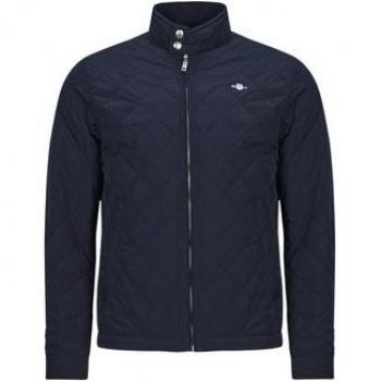 Gant Men's Quilted Windcheater in Evening Blue