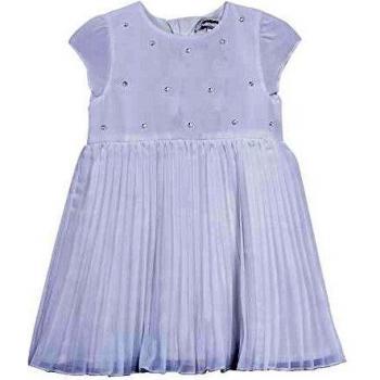 3 Pommes Preppy Ceremonie, Vestido para Bebé-Niñas, Blanco
