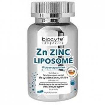 Biocyte Liposomal Zinc 60 Capsules - Immune Support and Skin Health