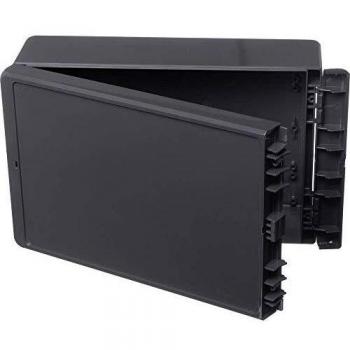 Bocube B 261709 - Carcasa de pared de plástico ABS, dimensiones 271 x 170 x 90 mm, protección IP66 e IP68