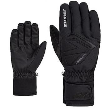 Guantes de Esquí Ziener Gatis AS para Hombre - Color Negro - Talla 9.5