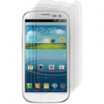 kwmobile 3X Lámina Protectora Mate y ANTIREFLECTANTE con Efecto antihuellas Compatible con Samsung Galaxy S3 / S3 Neo