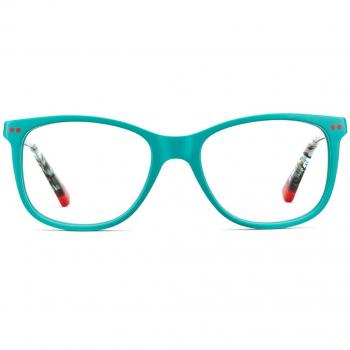 Etnia Barcelona Teo Kids TQRD Kids' Eyeglasses Blue Size 48 - Blue Light Block Available