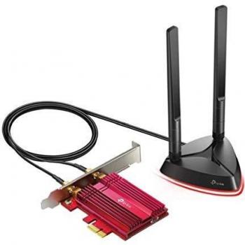 TP-LINK AX3000 Wi-Fi 6 Bluetooth 5.2 PCI Express Adapter with Two Antennas, Intel AX200, PCIe Network Interface Card for Desktop, Low-Profile Bracket Included