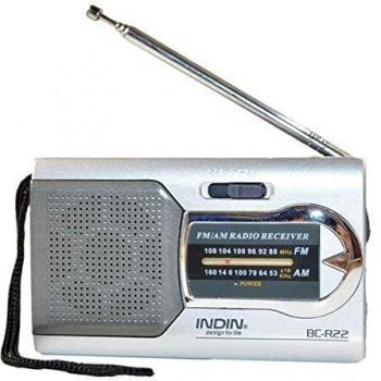 N Radio Am/FM Indin BC-R22 con Altavoz