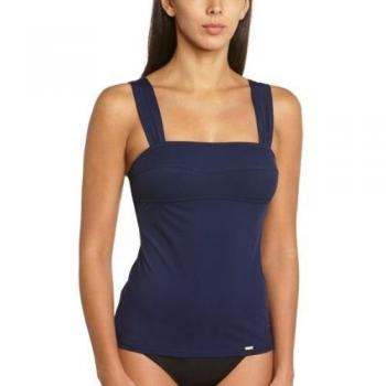 Livia - Tankini para mujer, talla 42, color azul marino
