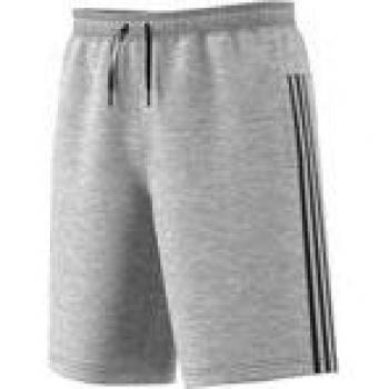Adidas MH 3S FT Shorts, Hombre, Medium Grey Heather/Black, L