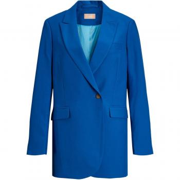 JJXX Mary Women's Blazer - Recycled Polyester, Blue Iolite