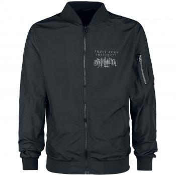 Brutal Knack Instincts Light Bomber Chaqueta Negro S