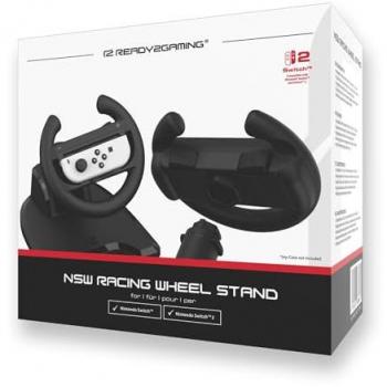 Soporte de Volante Racing para Nintendo Switch 2 - Ready2Gaming NSW2, Compatible con Controladores Gaming, Color Negro