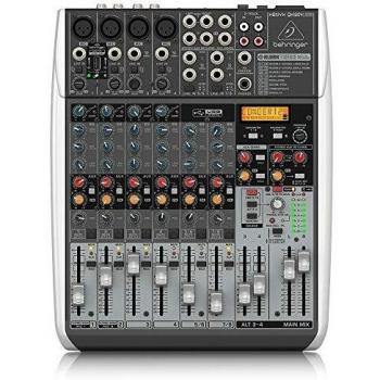 Behringer XENYX QX1204USB 12-Channel USB Analog Mixer with Microphone Preamps and Compressors