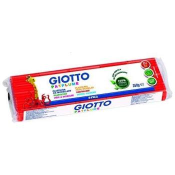 Pasta para modelar Giotto - F510102 de cerámica y modelaje, 350 g, color rojo