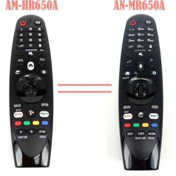 Mando a Distancia Mágico AM-HR650A para Televisores Inteligentes LG UJ63 Series (Modelos 49UK6200, 55UK6200, 43UJ634V, 55UJ620Y