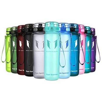 Super Sparrow Botella de Agua Deportiva -350ml & 500ml & 1000ml - Sin BPA