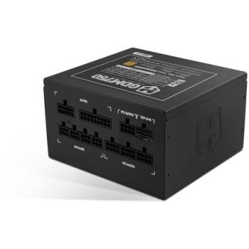 Fuente de Alimentación NOX Hummer GDM 750W Modular ATX 3.1 80 Plus Gold, Ventilador Silencioso y Cables Planos Extra Largos