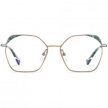 Etnia Barcelona Sequoia BZGR Armazones y Lentes Recetados para Mujer Dorados 54
