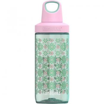 Botella de Agua Kambukka Reno 500ml Tritan / Antigoteo / Antiderrame / Flower Garden
