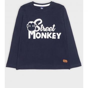 Camiseta para niño Street Monkey de 2 a 16 años, composición 100% algodón