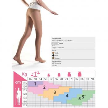 Pantimedia Ca-Mi Cherie 70 M/L 2 Miel