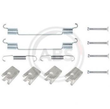 Kit de reparación A.B.S. 0883Q, ajuste automático, incluye zapatas de freno y accesorios