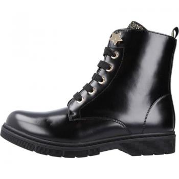 Botas Niña Marca Asso Modelo Ag15583, color negro