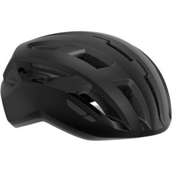 Casco MET Vinci MIPS Negro Adulto, tipo de casco para ciclismo, color negro oscuro mate, talla L