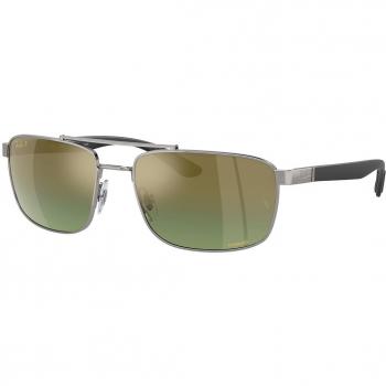 Ray-Ban RB3737CH Chromance Polarized Sunglasses 004/6O Unisex Gunmetal Size 60