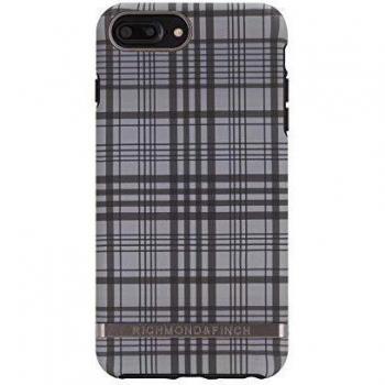 RICHMOND & FINCH Diseñada para iPhone 6+ / 6s+ / 7+ / 8+ Funda, Cuadros Funda con Detalles Negros for iPhone 6+ / 6s+ / 7+ / 8+