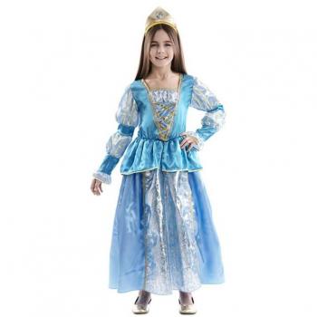 Disfraz de Princesa Azul para niña