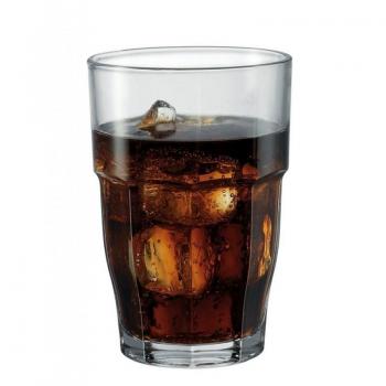 BORMIOLI ROCCO ROCK BAR Vaso Alto de Vidrio 47CL Transparente Brillo, Fabricado en España, Fácil de limpiar, Reciclable, Apilable, Ecológico, Vidrio templado extra
