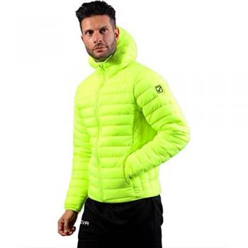 Givova Capri Chaqueta Abrigo Giubbotto G020-0019 Amarillo Fluo Unisex Adulto TG. L