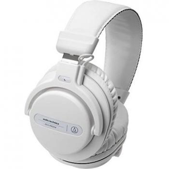Audio-Technica ATH-PRO5XWH Auriculares DJ, Blanco, Ajustable
