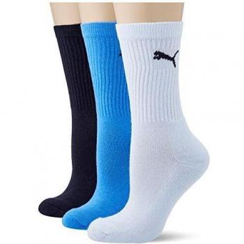 PUMA Sport Junior 3P Calcetines, Marina, 31/34 Unisex niño