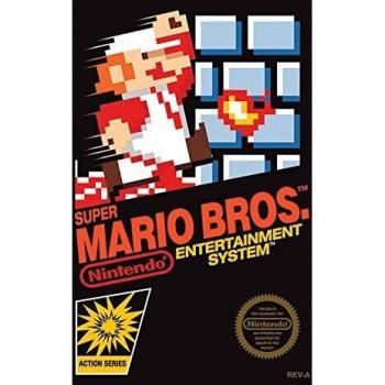 LIENZO SUPER MARIO BROS NES COVER 30X40CM