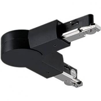 Conector articulado URail Paulmann negro mate 159x36 mm, máximo 1000 W