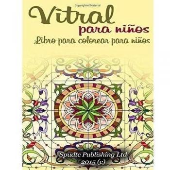 Vitral para niños: Libro para colorear para niños