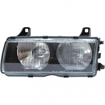 Faro Delantero HELLA 1AJ 007 143-091 para BMW 3 Compact (E36) - Halógeno, izquierdo, compatible con HB4/HB3, W5W, ECE para circulación a la